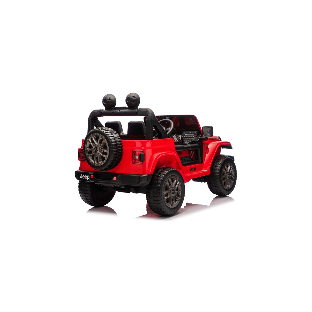 Elektromobilis Jeep Rubicon 4x4 DK-JWR556 4x200W 24V, Red-Elektromobiliai vaikams, Visureigiai-e-vaikas