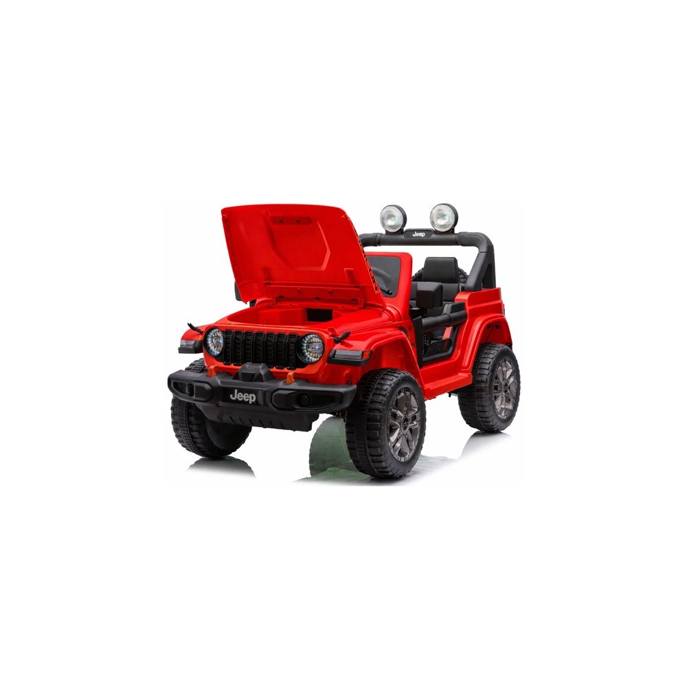 Elektromobilis Jeep Rubicon 4x4 DK-JWR556 4x200W 24V, Red-Elektromobiliai vaikams, Visureigiai-e-vaikas