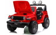 Elektromobilis Jeep Rubicon 4x4 DK-JWR556 4x200W 24V, Red-Elektromobiliai vaikams, Visureigiai-e-vaikas