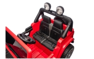 Elektromobilis Jeep Rubicon 4x4 DK-JWR556 4x200W 24V, Red-Elektromobiliai vaikams, Visureigiai-e-vaikas