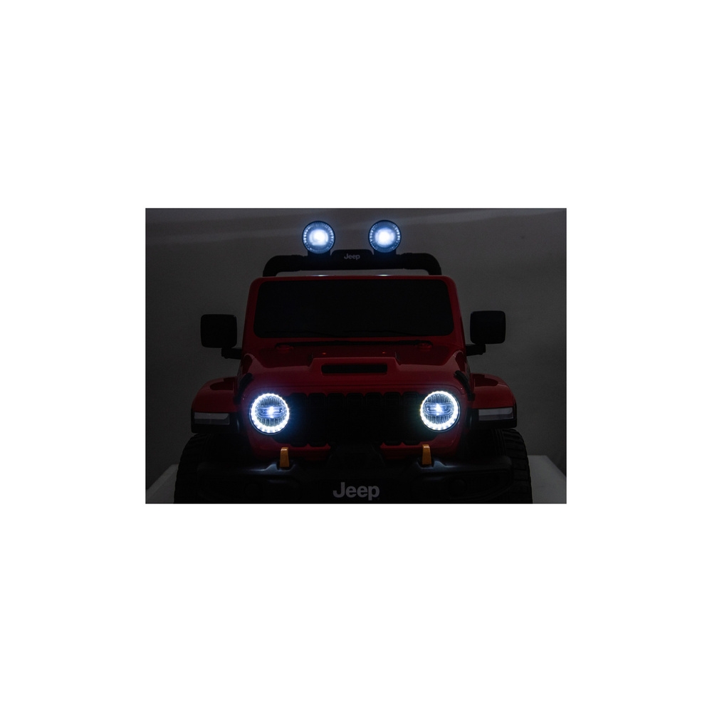 Elektromobilis Jeep Rubicon 4x4 DK-JWR556 4x200W 24V, Red-Elektromobiliai vaikams, Visureigiai-e-vaikas