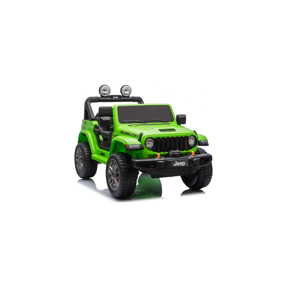 Elektromobilis Jeep Rubicon 4x4 DK-JWR556 4x200W 24V, Green-Elektromobiliai vaikams, Visureigiai-e-vaikas