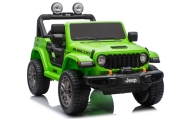 Elektromobilis Jeep Rubicon 4x4 DK-JWR556 4x200W 24V, Green-Elektromobiliai vaikams, Visureigiai-e-vaikas