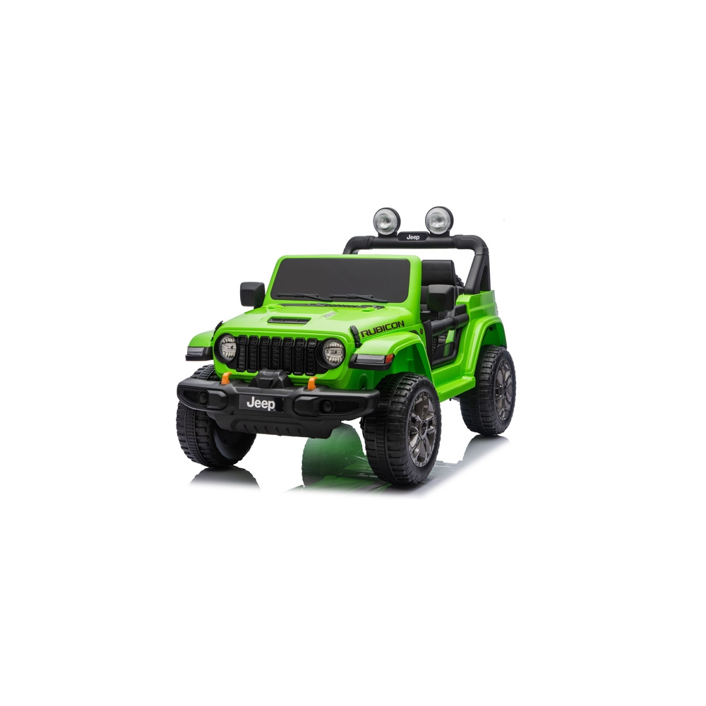 Elektromobilis Jeep Rubicon 4x4 DK-JWR556 4x200W 24V, Green-Elektromobiliai vaikams, Visureigiai-e-vaikas