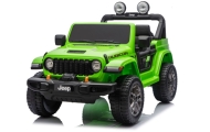 Elektromobilis Jeep Rubicon 4x4 DK-JWR556 4x200W 24V, Green-Elektromobiliai vaikams, Visureigiai-e-vaikas