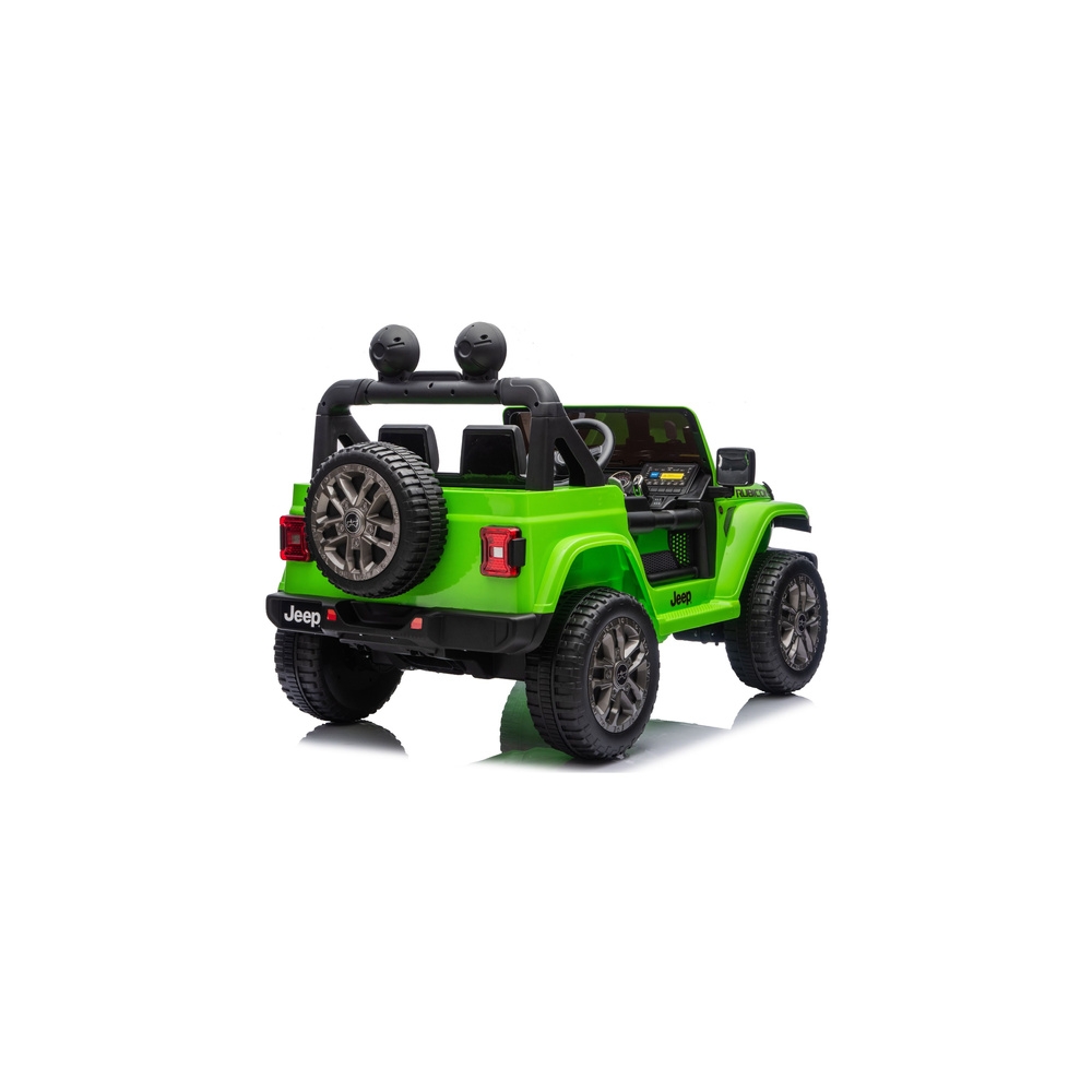 Elektromobilis Jeep Rubicon 4x4 DK-JWR556 4x200W 24V, Green-Elektromobiliai vaikams, Visureigiai-e-vaikas