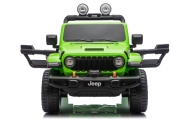 Elektromobilis Jeep Rubicon 4x4 DK-JWR556 4x200W 24V, Green-Elektromobiliai vaikams, Visureigiai-e-vaikas