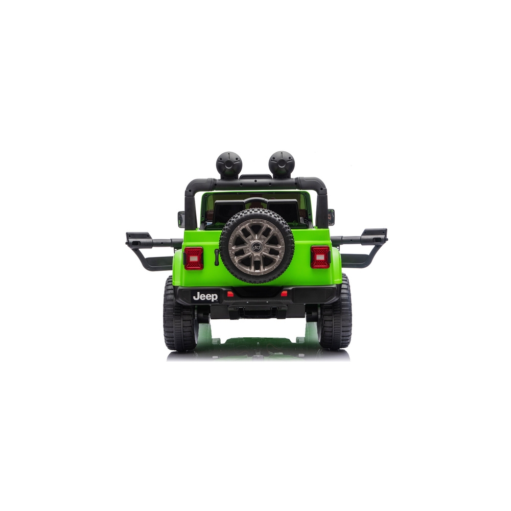 Elektromobilis Jeep Rubicon 4x4 DK-JWR556 4x200W 24V, Green-Elektromobiliai vaikams, Visureigiai-e-vaikas