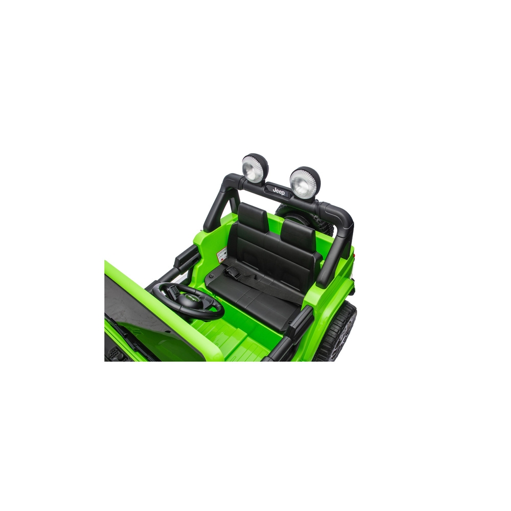 Elektromobilis Jeep Rubicon 4x4 DK-JWR556 4x200W 24V, Green-Elektromobiliai vaikams, Visureigiai-e-vaikas