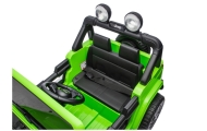 Elektromobilis Jeep Rubicon 4x4 DK-JWR556 4x200W 24V, Green-Elektromobiliai vaikams, Visureigiai-e-vaikas