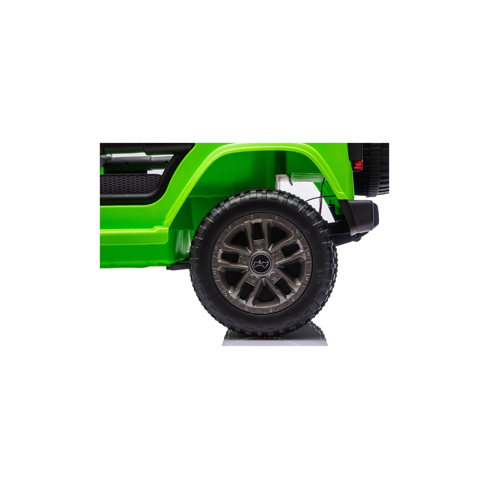 Elektromobilis Jeep Rubicon 4x4 DK-JWR556 4x200W 24V, Green-Elektromobiliai vaikams, Visureigiai-e-vaikas