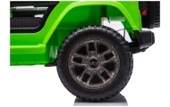 Elektromobilis Jeep Rubicon 4x4 DK-JWR556 4x200W 24V, Green-Elektromobiliai vaikams, Visureigiai-e-vaikas