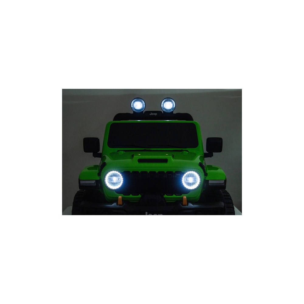 Elektromobilis Jeep Rubicon 4x4 DK-JWR556 4x200W 24V, Green-Elektromobiliai vaikams, Visureigiai-e-vaikas