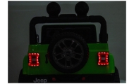 Elektromobilis Jeep Rubicon 4x4 DK-JWR556 4x200W 24V, Green-Elektromobiliai vaikams, Visureigiai-e-vaikas