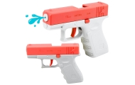 Mini Glock Pistolet Na Wodę Broń Dla Dzieci Różowy 13 cm