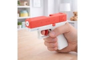 Mini Glock Pistolet Na Wodę Broń Dla Dzieci Różowy 13 cm