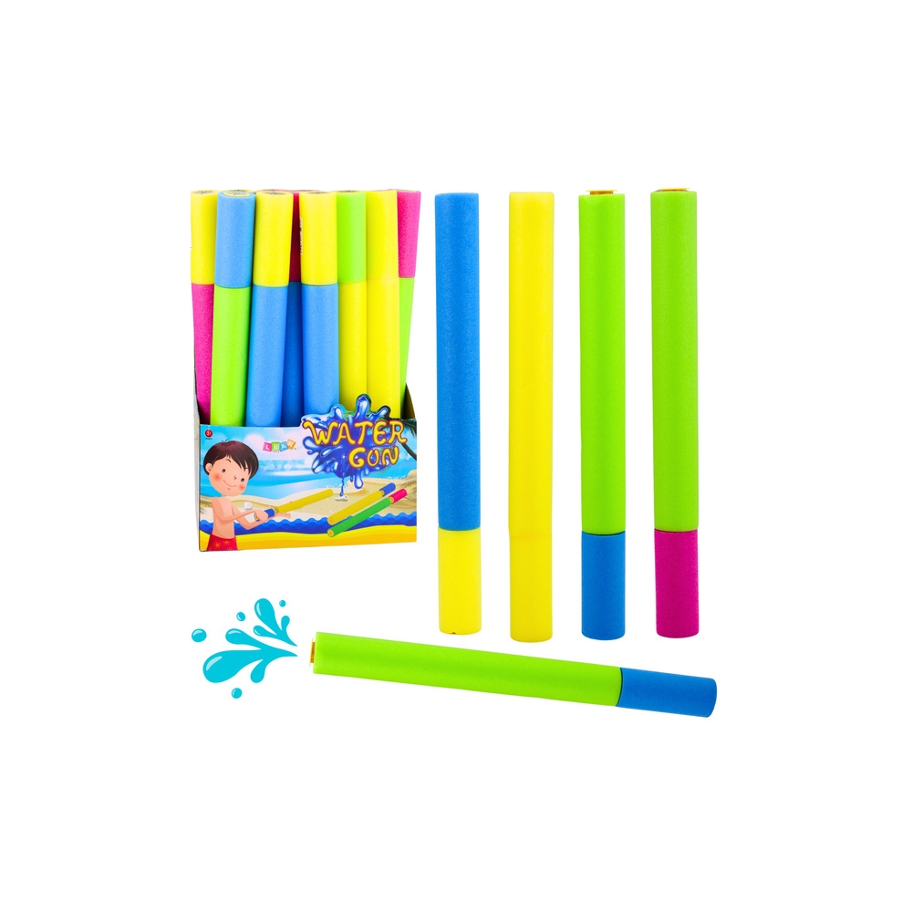 Piankowa Broń Na Wodę Pompka Strzykawka Kolorowa 50 cm