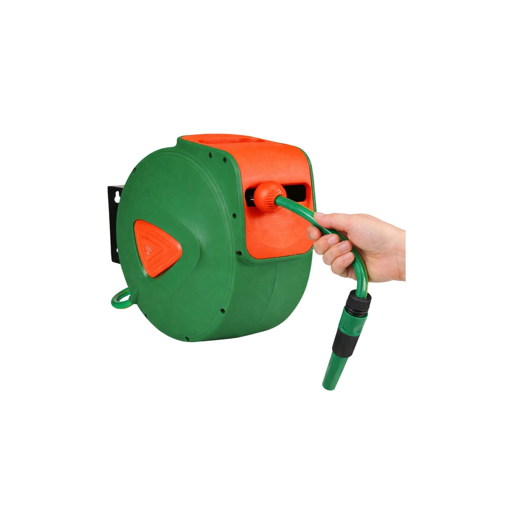 Automatinė sieninė ritė 20 m + 2 m sodo žarna-Namai, laisvalaikis, turizmas, Sodas - daržas-e-vaikas