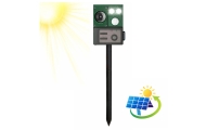 Solarny Odstraszacz Zwierząt Z Czujnikiem Ruchu Ultradźwięki Diody LED