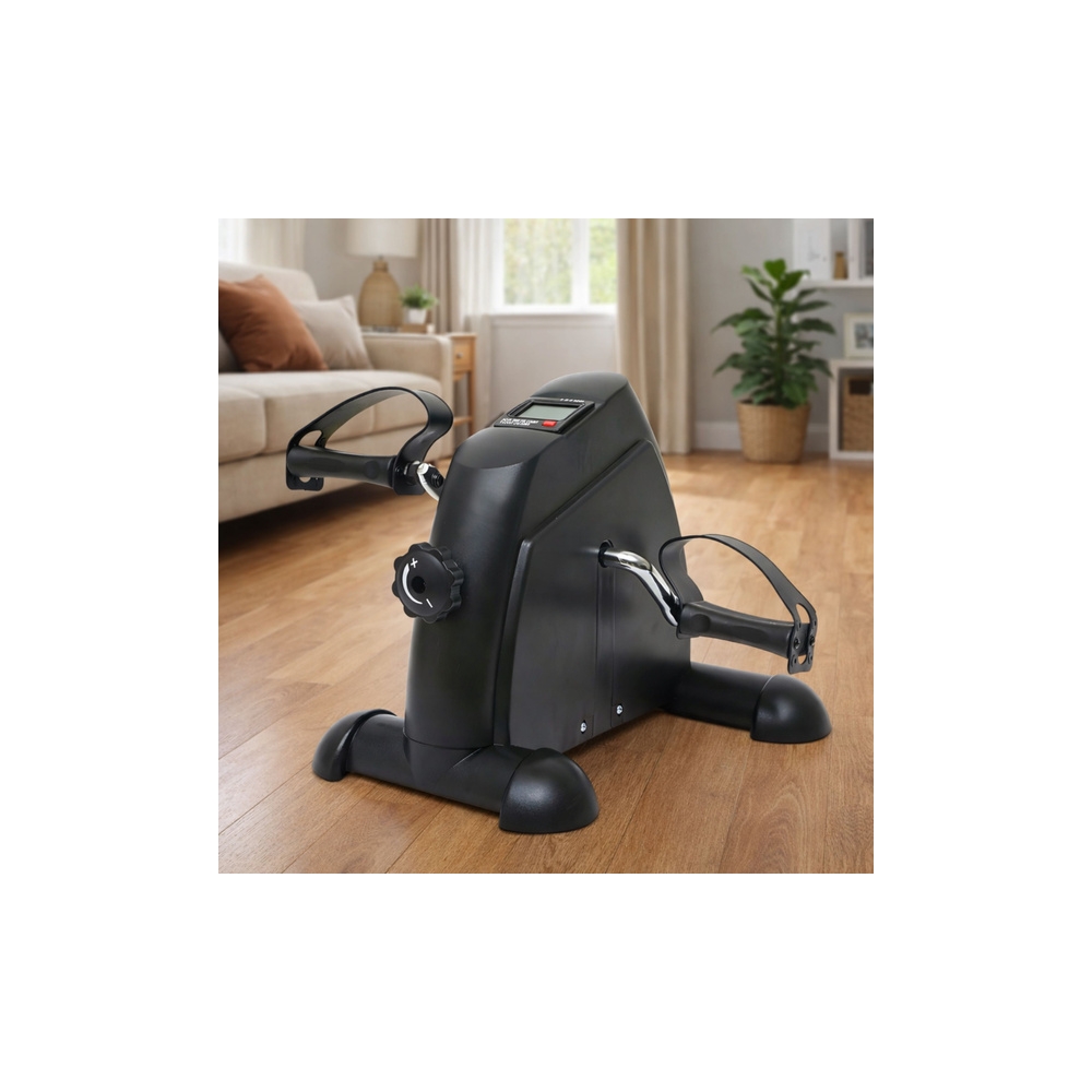 Reabilitacinis treniruoklis su LCD ekranu Rotor 2-in-1, juodos spalvos-Namai, laisvalaikis, turizmas, Sveikata, grožis, higiena-
