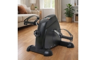 Reabilitacinis treniruoklis su LCD ekranu Rotor 2-in-1, juodos spalvos