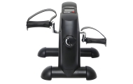 Reabilitacinis treniruoklis su LCD ekranu Rotor 2-in-1, juodos spalvos