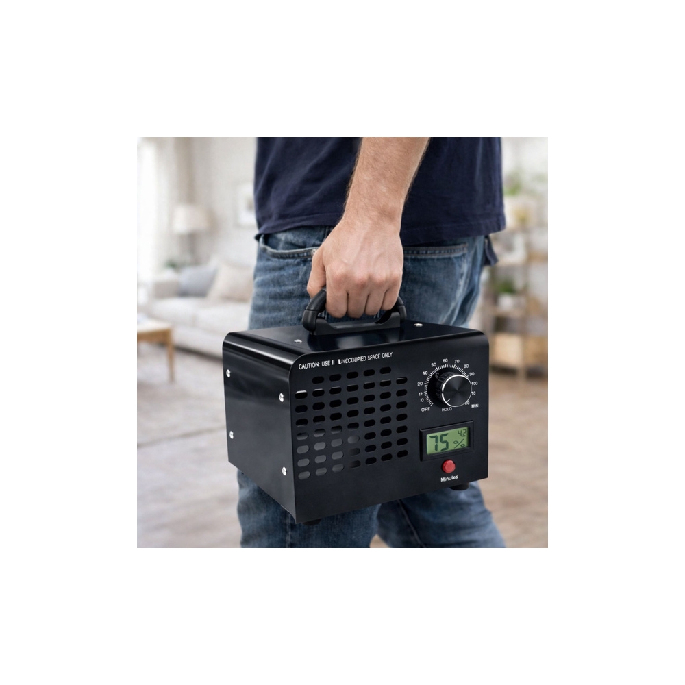 Generator Ozonu LEAN 60000 MG Ozonator Do Pomieszczeń Wyświetlacz LCD Timer