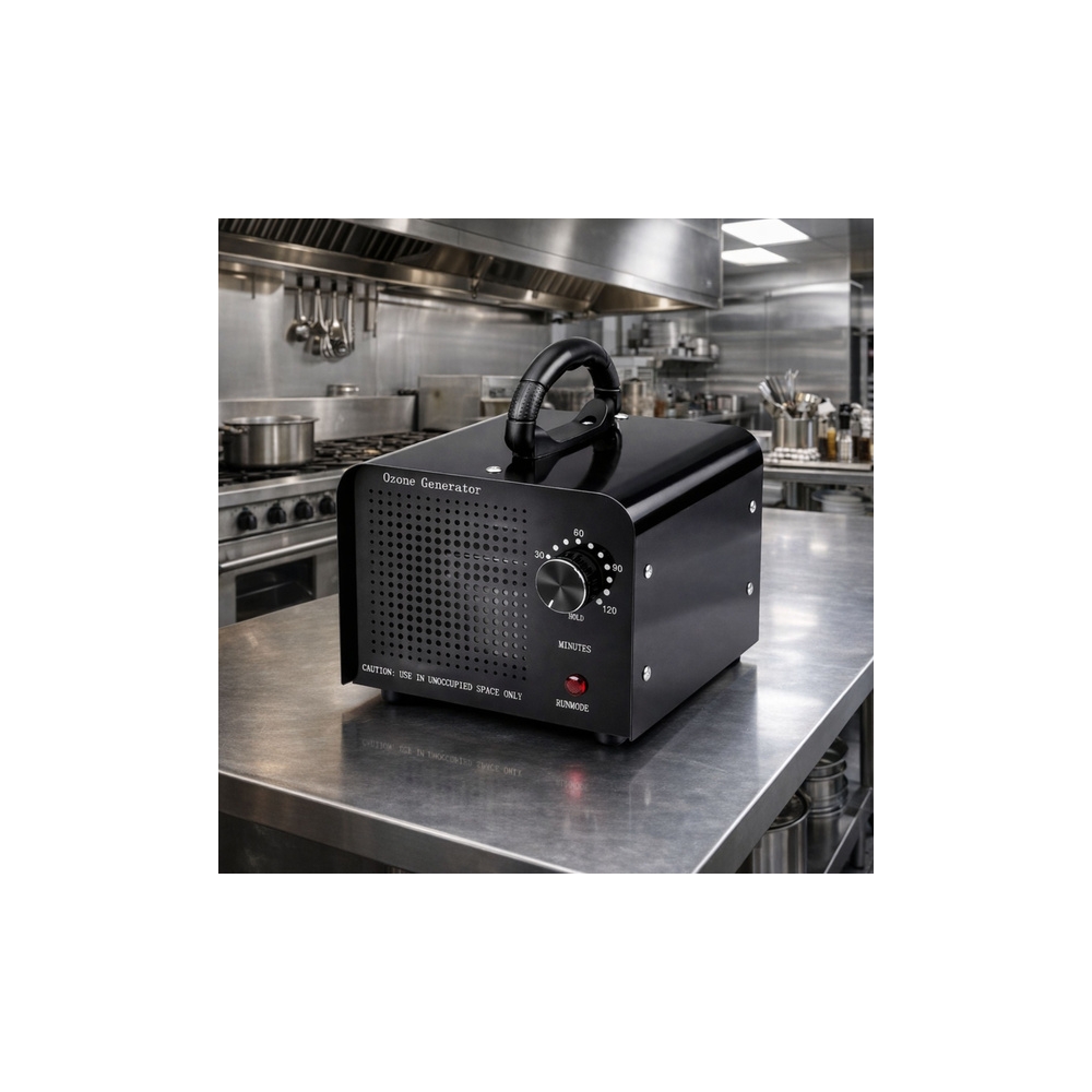 Ozono generatorius LEAN 155W 60000 MG Ozonatorius kambariams Automobilinis laikmatis