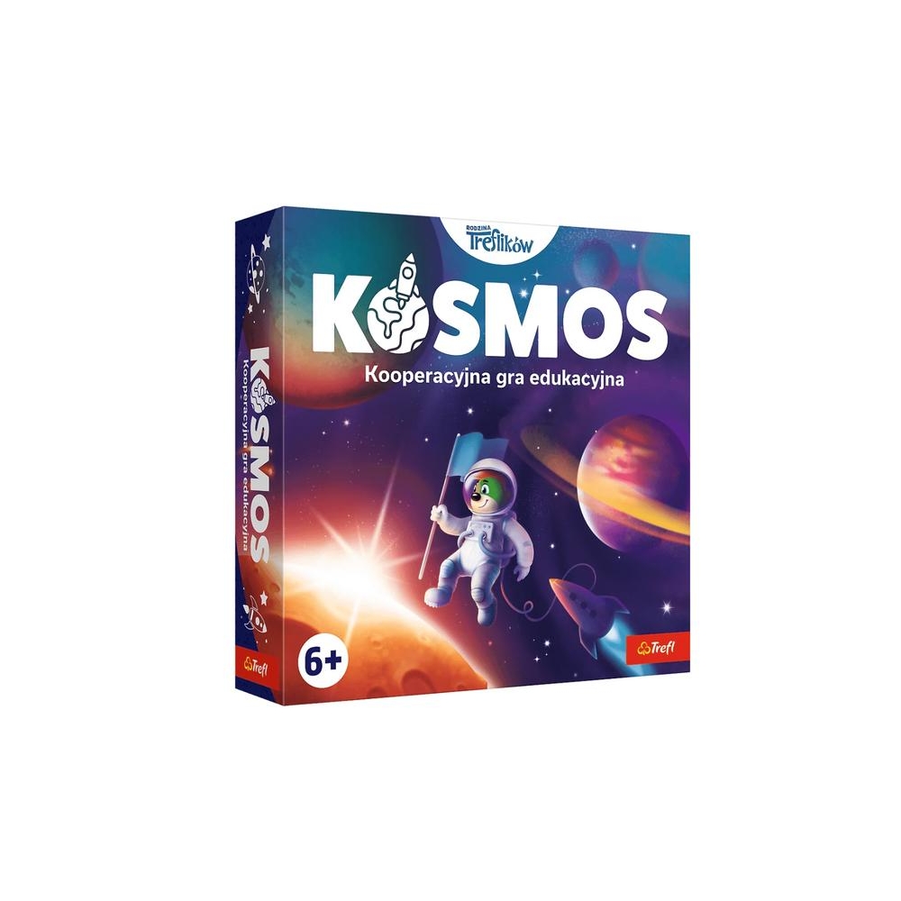 Edukacinis žaidimas Cosmos Treflik Family Trefl 02911-Žaislai, Stalo žaidimai, Įvairūs stalo žaidimai-e-vaikas