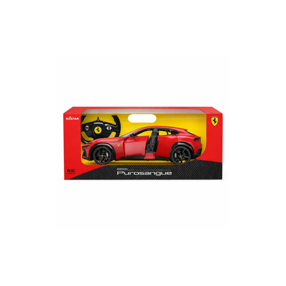 Auto Ferrari Purosangue Samochód Zdalnie Sterowany RC Rastar Czerwone 1:14