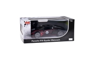 Auto Porsche 918 Spyder Performance Zdalnie Sterowane RC Czarne Rastar 1:14