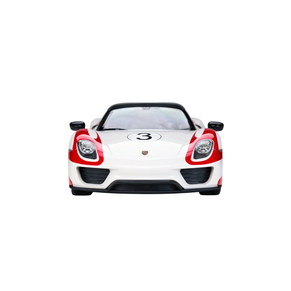 Nuotoliniu būdu valdomas Porsche 918 Spyder Performance RC automobilis, baltas, „Rastar“, 1:14-Žaislai, Auto ir transporto žaisl