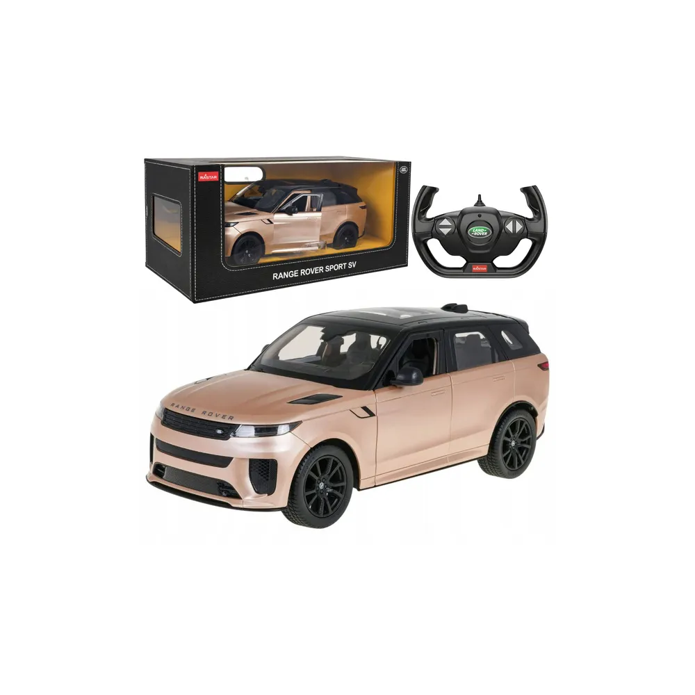 Nuotoliniu būdu valdomas Range Rover Sport SV RC modelis, aukso sp., Rastar, 1:14-Žaislai, Auto ir transporto žaislai, Valdomos 