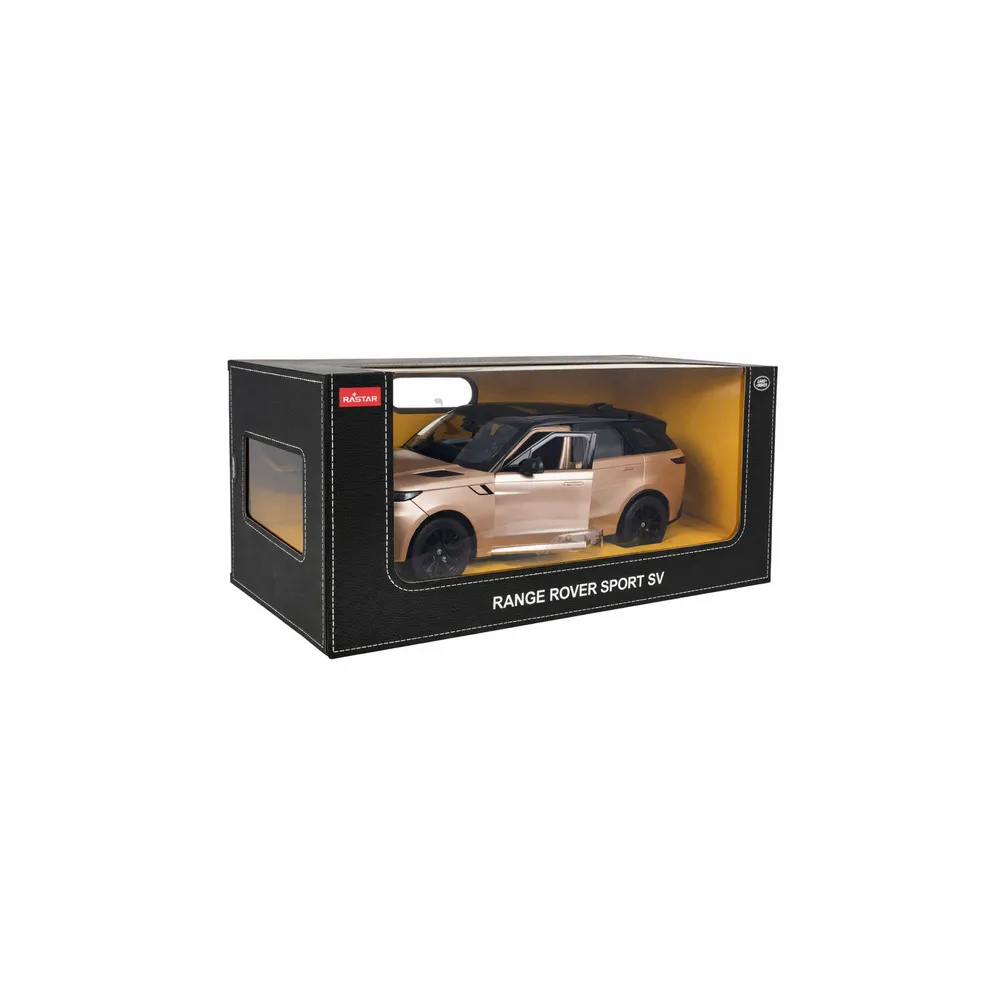 Nuotoliniu būdu valdomas Range Rover Sport SV RC modelis, aukso sp., Rastar, 1:14-Žaislai, Auto ir transporto žaislai, Valdomos 