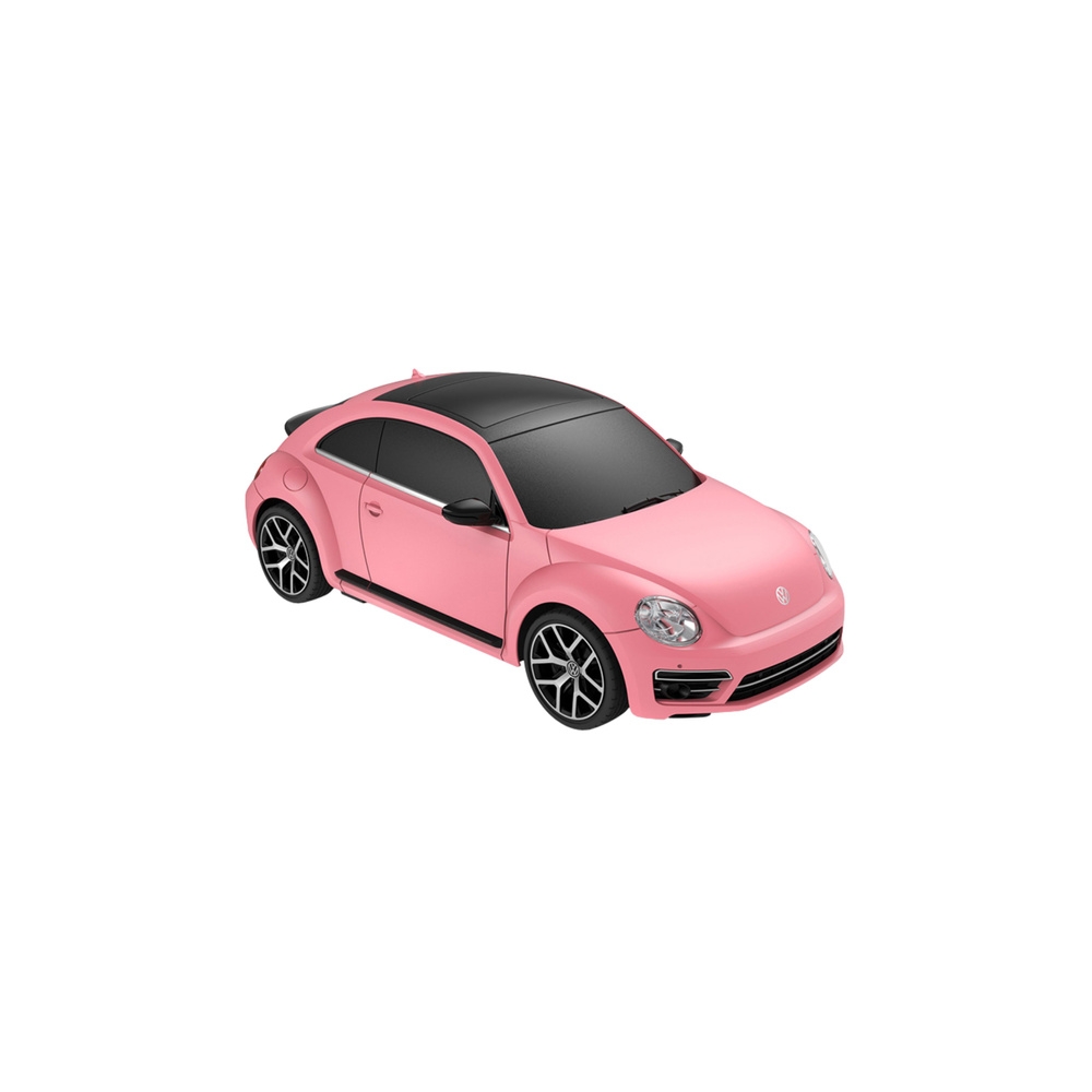 Nuotoliniu būdu valdomas Volkswagen Beetle automobilis, jautrus UV spinduliams, RC, rožinis, „Rastar“, 1:24-Žaislai, Auto ir tra