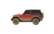 Auto JEEP Wrangler Rubicon-Muddy Zdalnie Sterowane RC Czerwone Rastar 1:24