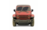 Auto JEEP Wrangler Rubicon-Muddy Zdalnie Sterowane RC Czerwone Rastar 1:24