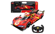 Nuotoliniu būdu valdomas Ferrari 499P, raudonas, „Rastar“, 1:24