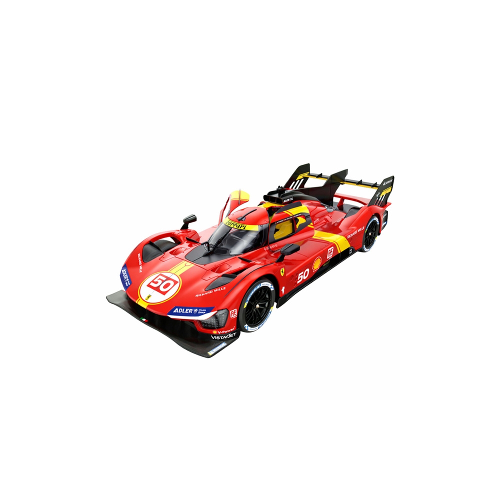 Nuotoliniu būdu valdomas Ferrari 499P, raudonas, „Rastar“, 1:24-Žaislai, Auto ir transporto žaislai, Valdomos radijo bangomis-e-