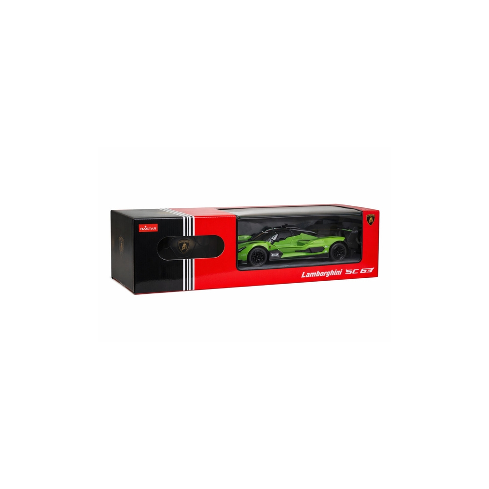 Nuotoliniu būdu valdomas Lamborghini SC63 RC automobilis, žalias, „Rastar“, 1:24-Žaislai, Auto ir transporto žaislai, Valdomos r