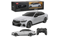 Nuotoliniu būdu valdomas BMW i5 automobilis RC, pilkos spalvos, Rastar, 1:24