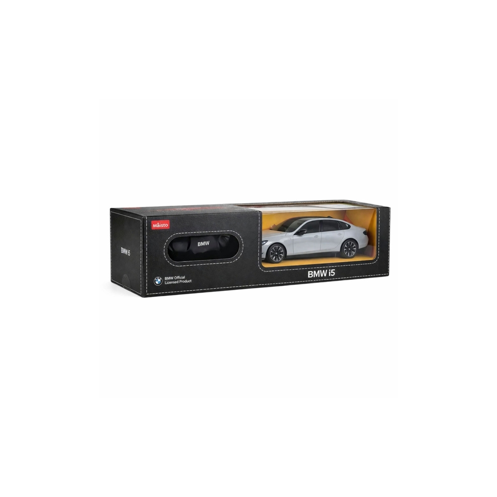 Nuotoliniu būdu valdomas BMW i5 automobilis RC, pilkos spalvos, Rastar, 1:24-Žaislai, Auto ir transporto žaislai, Valdomos radij