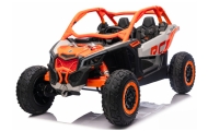 Elektromobilis Maverick CAN-AM Turbo RS STRONG AIR, Orange-Elektromobiliai vaikams, Keturračiai ir bagiai-e-vaikas