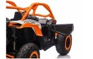 Elektromobilis Maverick CAN-AM Turbo RS STRONG AIR, Orange-Elektromobiliai vaikams, Keturračiai ir bagiai-e-vaikas