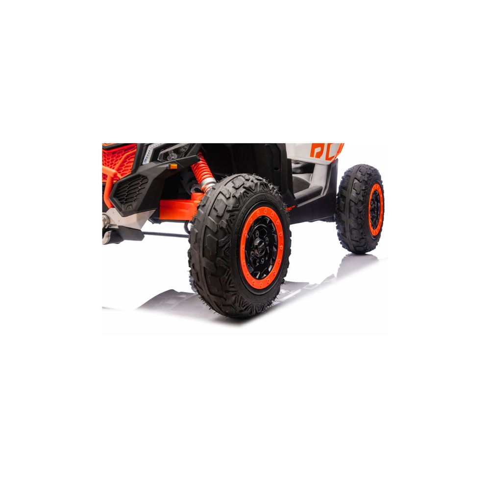 Elektromobilis Maverick CAN-AM Turbo RS STRONG AIR, Orange-Elektromobiliai vaikams, Keturračiai ir bagiai-e-vaikas