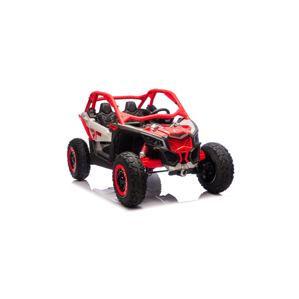 Elektromobilis Maverick CAN-AM Turbo RS STRONG AIR, Red-Elektromobiliai vaikams, Keturračiai ir bagiai-e-vaikas