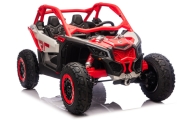 Elektromobilis Maverick CAN-AM Turbo RS STRONG AIR, Red-Elektromobiliai vaikams, Keturračiai ir bagiai-e-vaikas