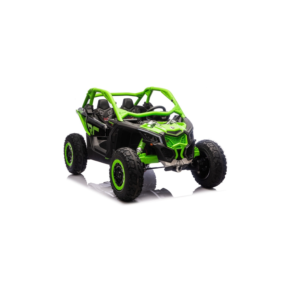 Elektromobilis Maverick CAN-AM Turbo RS STRONG AIR, Green-Elektromobiliai vaikams, Keturračiai ir bagiai-e-vaikas