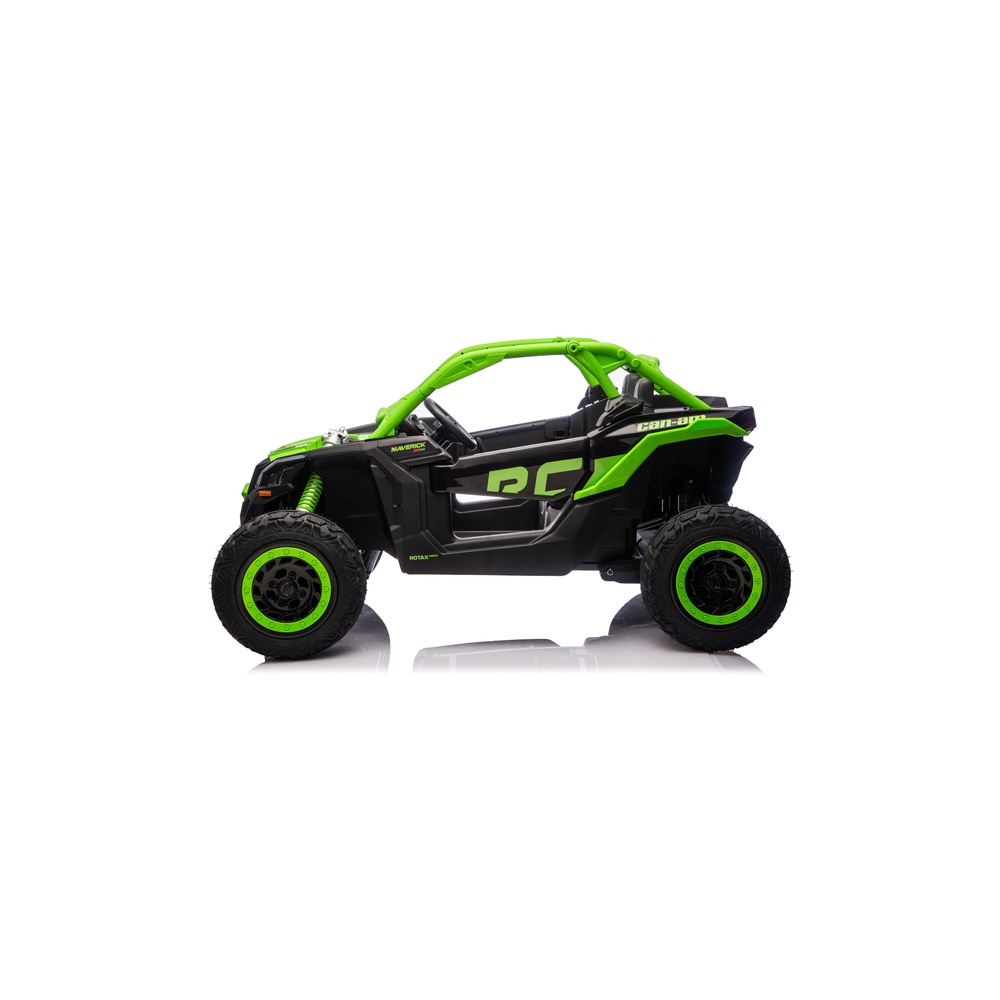 Elektromobilis Maverick CAN-AM Turbo RS STRONG AIR, Green-Elektromobiliai vaikams, Keturračiai ir bagiai-e-vaikas