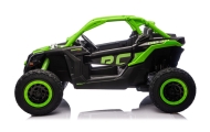 Elektromobilis Maverick CAN-AM Turbo RS STRONG AIR, Green-Elektromobiliai vaikams, Keturračiai ir bagiai-e-vaikas